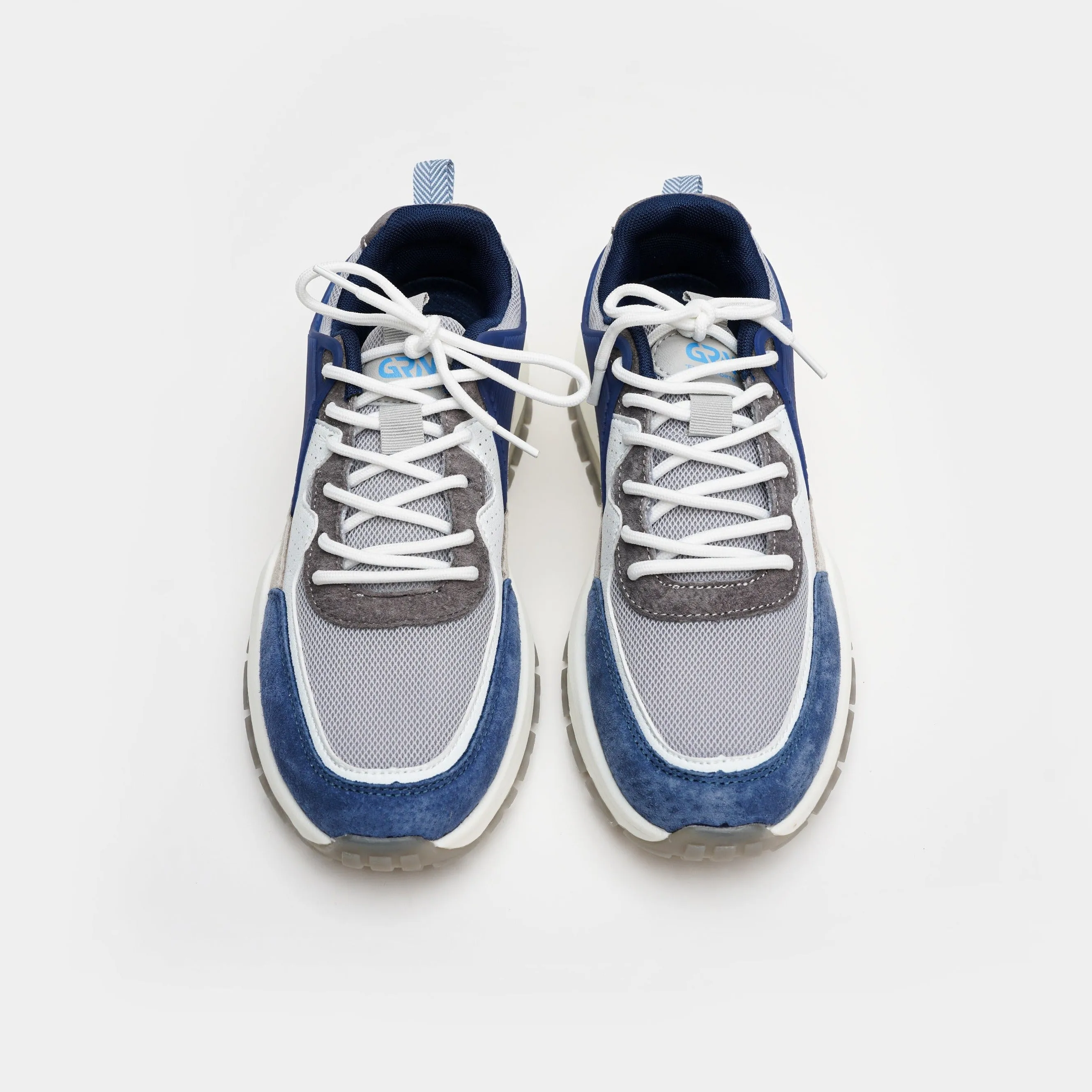 24067-Blue stylish All Seasons sneaker for men