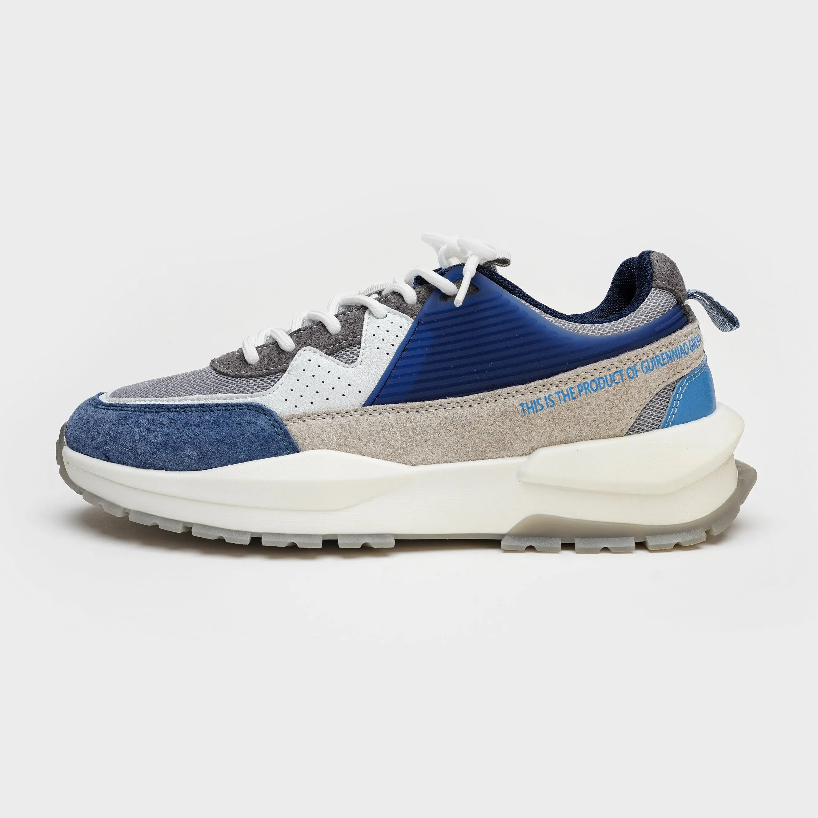 24067-Blue stylish All Seasons sneaker for men