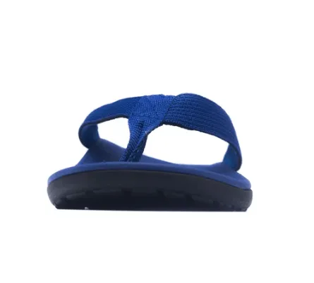 Axign Premium Orthotic Flip Flops with Arch Support – Navy Blue (Mens)