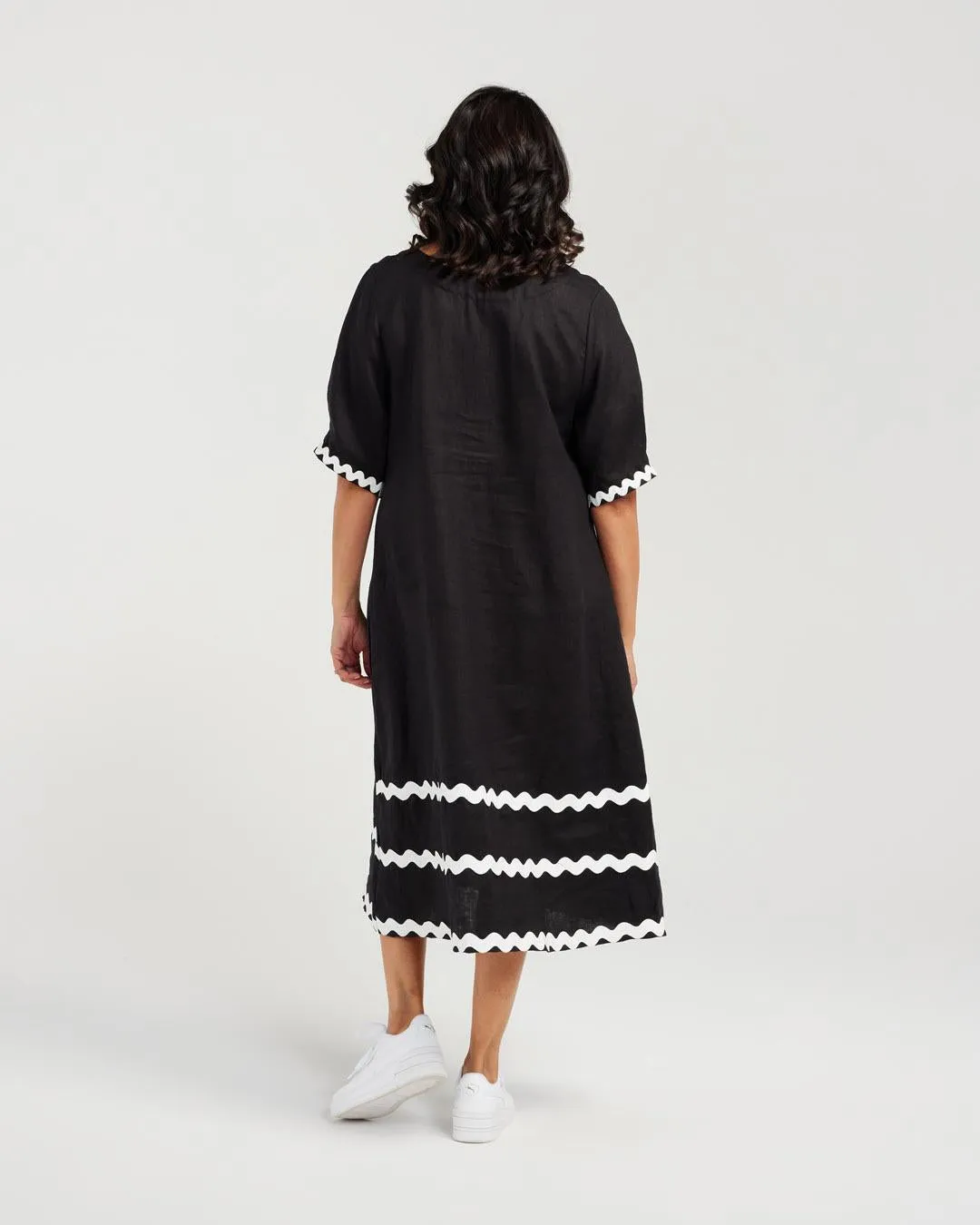 Blackstone Ric Rac Dres-Black