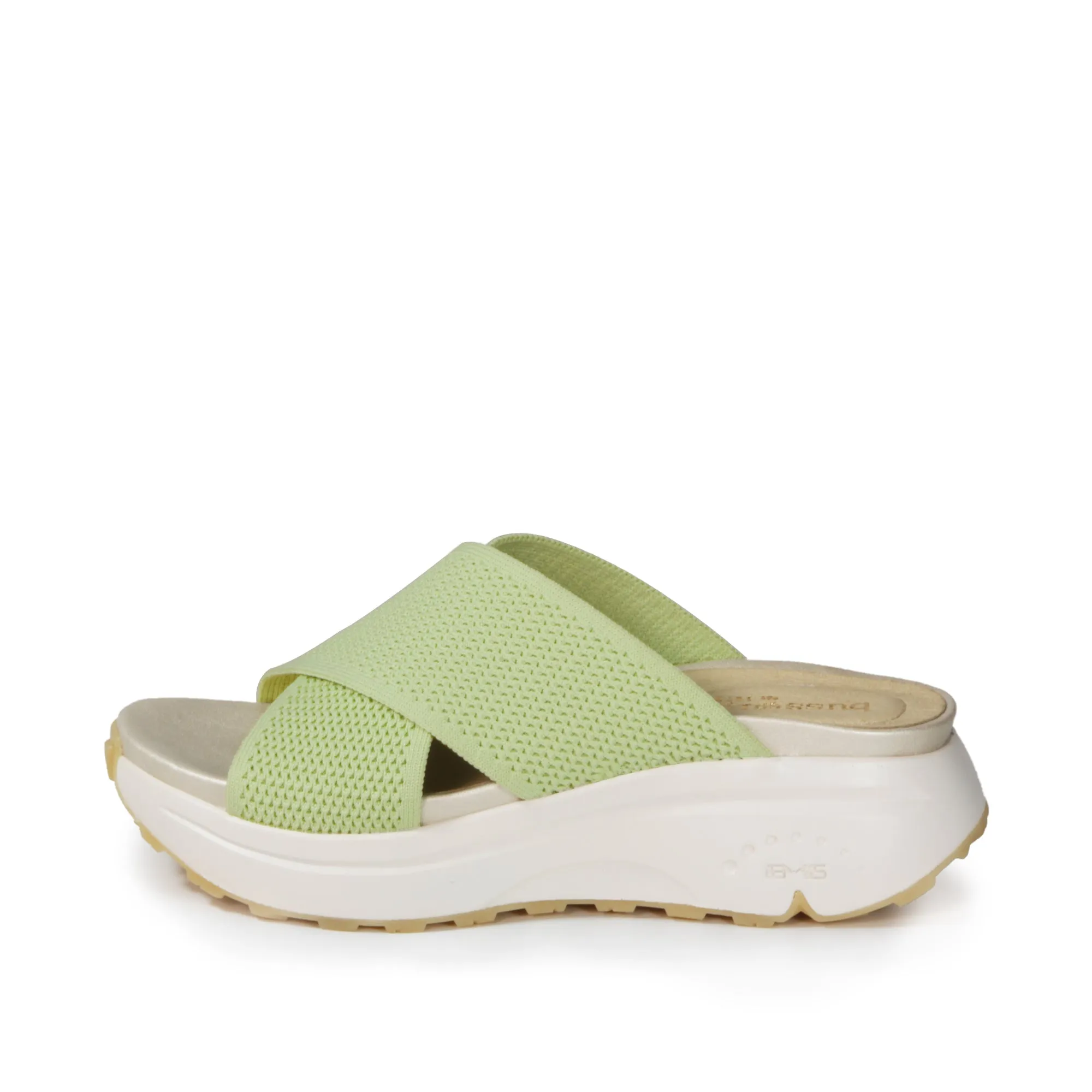 BMS 2.0 Cross Straps Slide Sandals (Matcha)