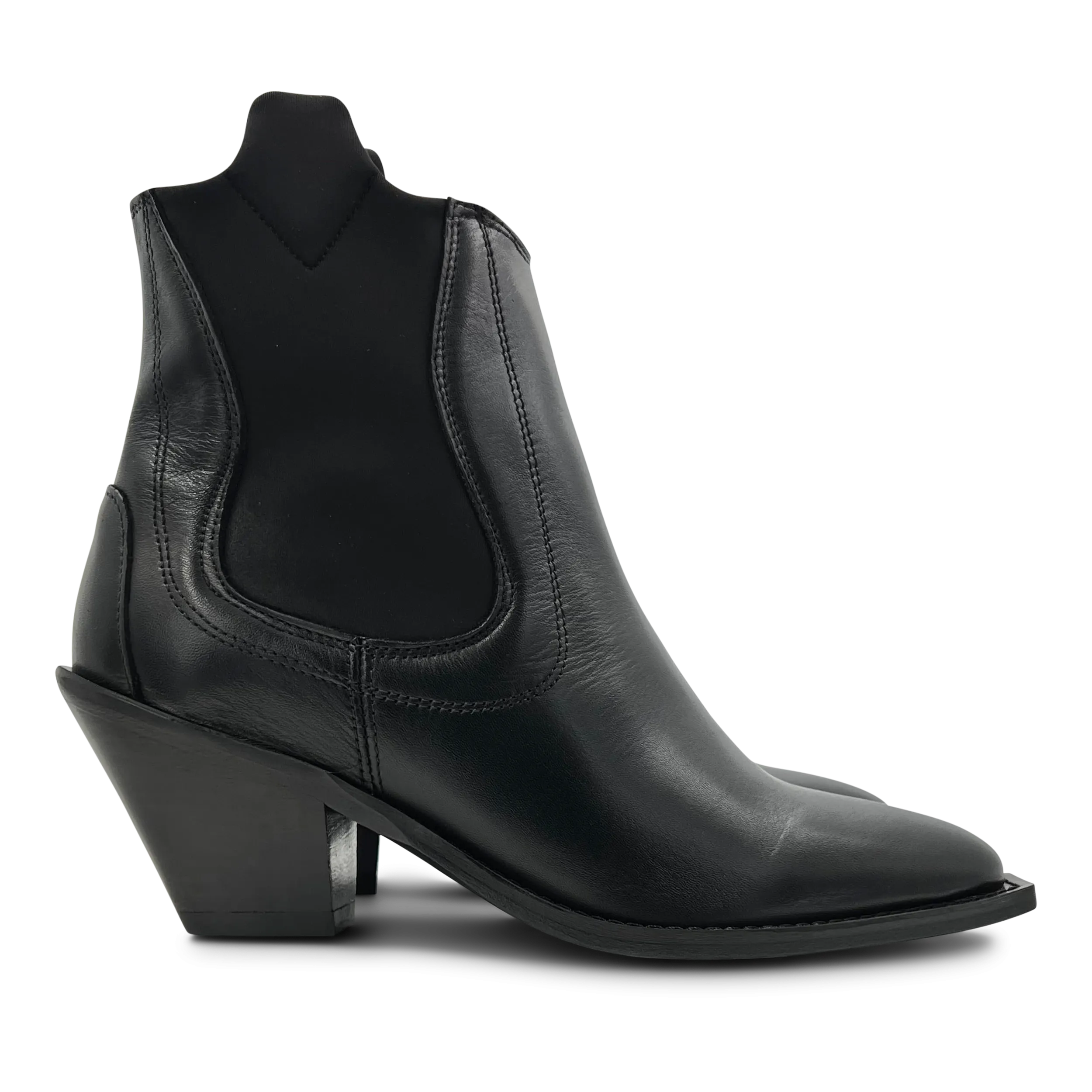 Chelsea Cowboy Boot in Black