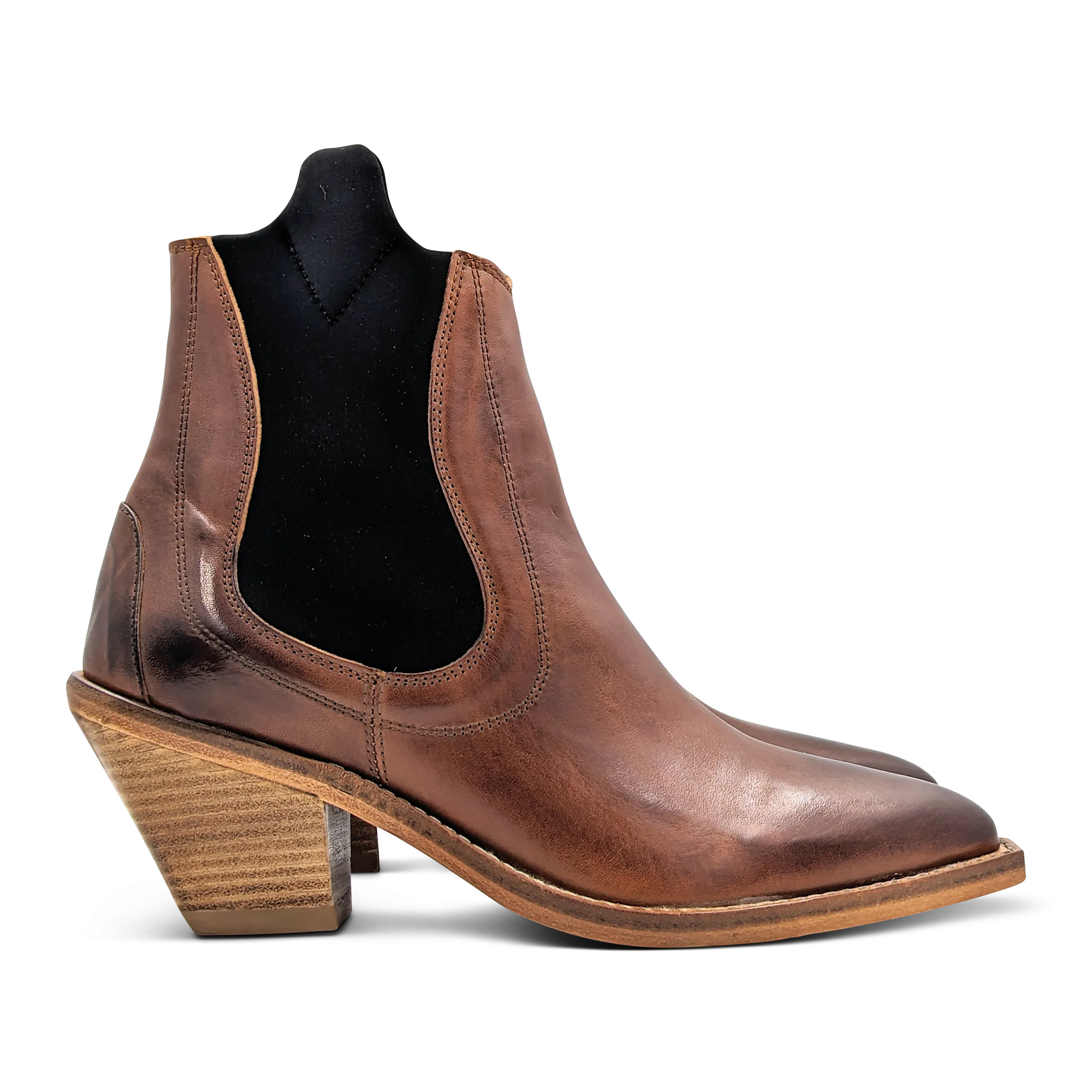 Chelsea Cowboy Boot in Tan