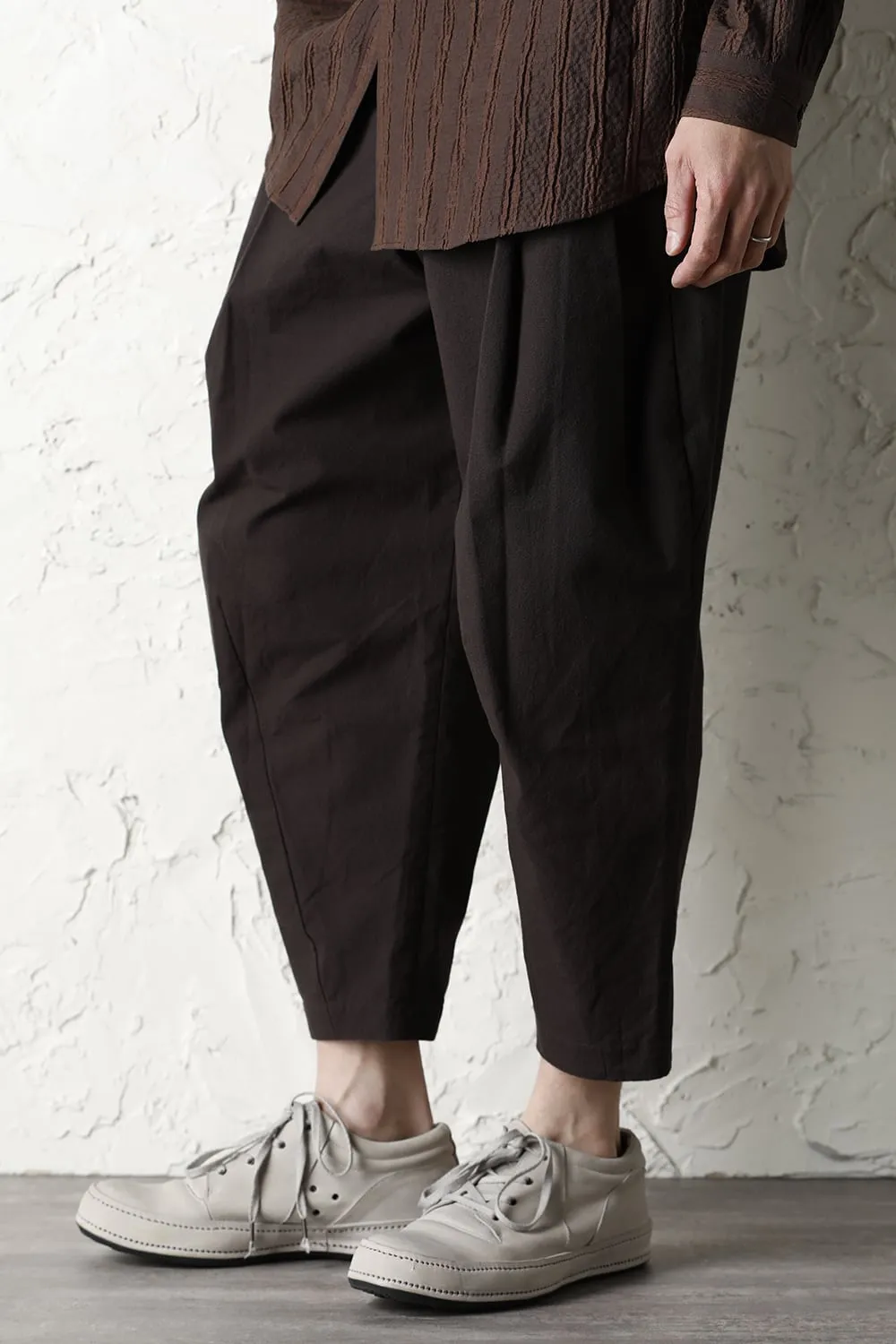 Cropped pants cotton / nylon Lava Stone