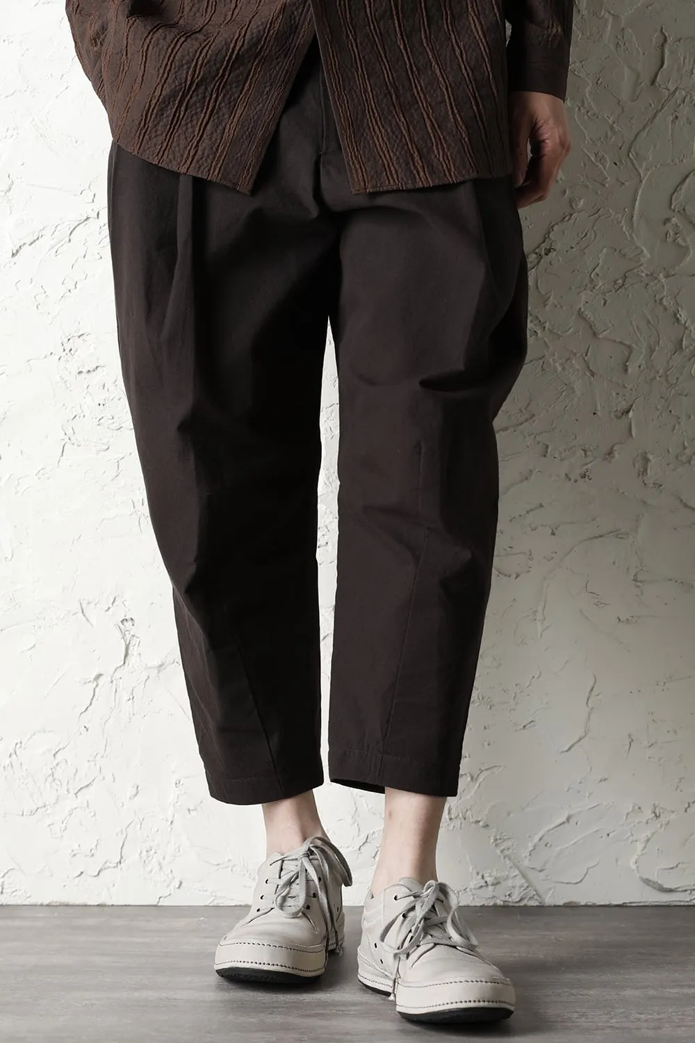 Cropped pants cotton / nylon Lava Stone