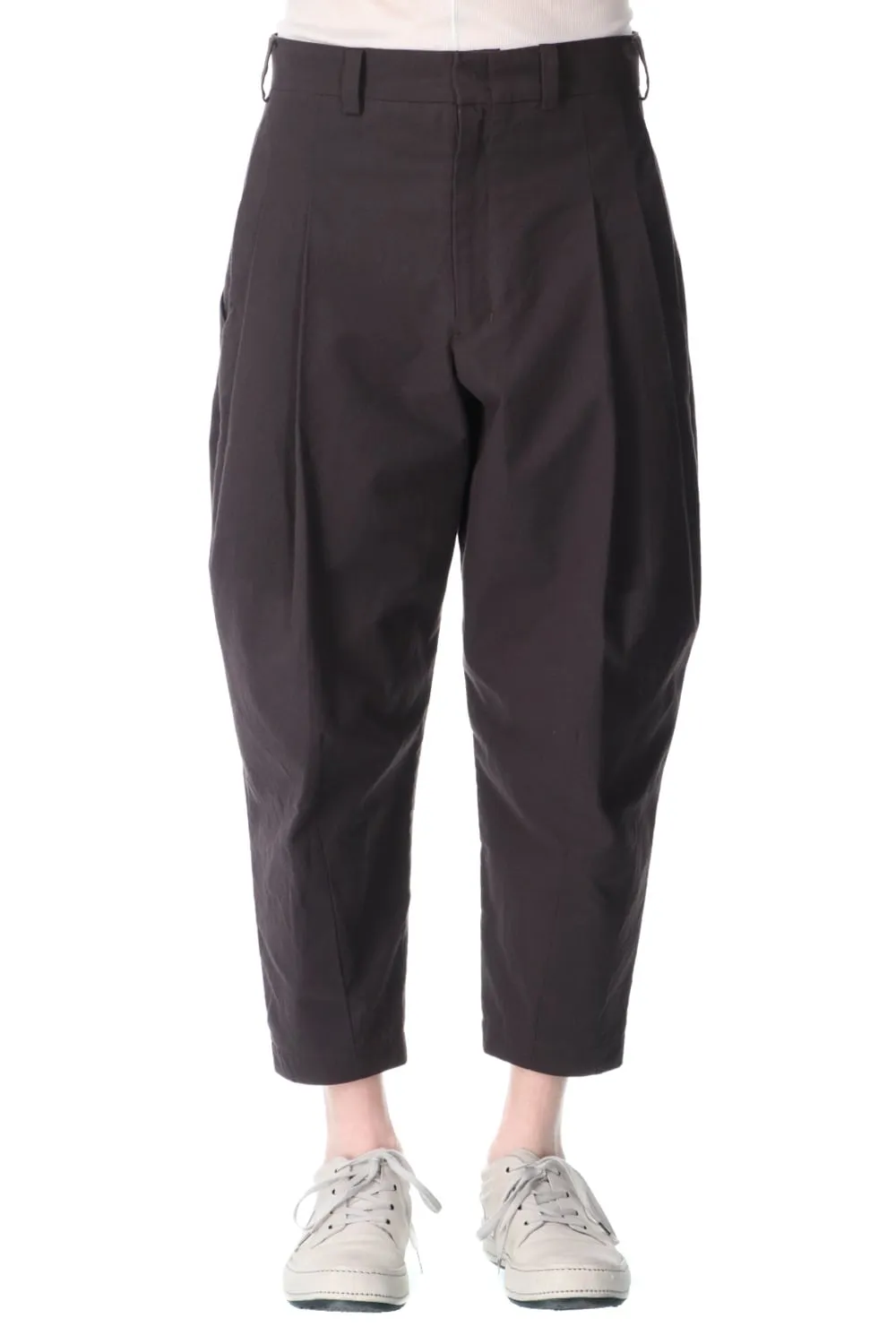 Cropped pants cotton / nylon Lava Stone