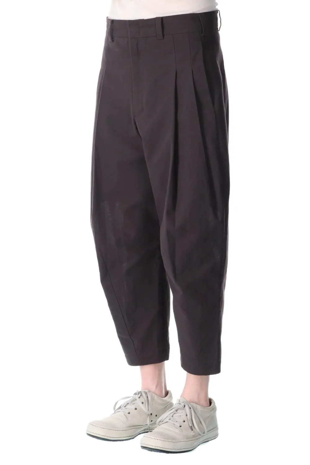 Cropped pants cotton / nylon Lava Stone