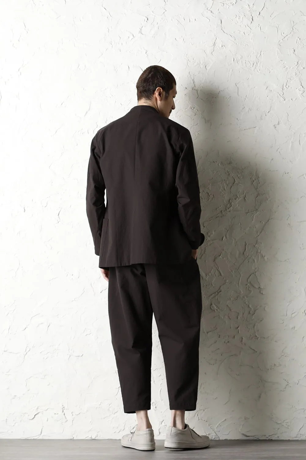 Cropped pants cotton / nylon Lava Stone