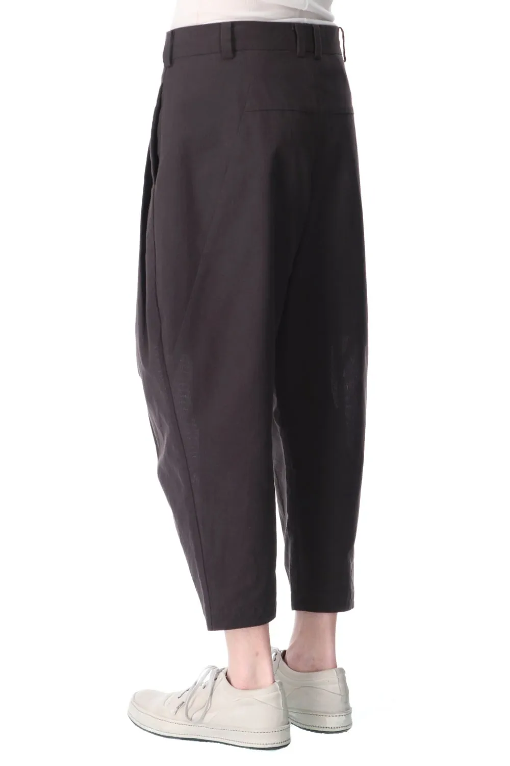 Cropped pants cotton / nylon Lava Stone