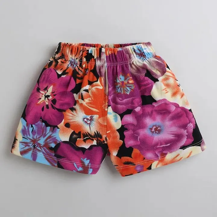 Floral Printed Short