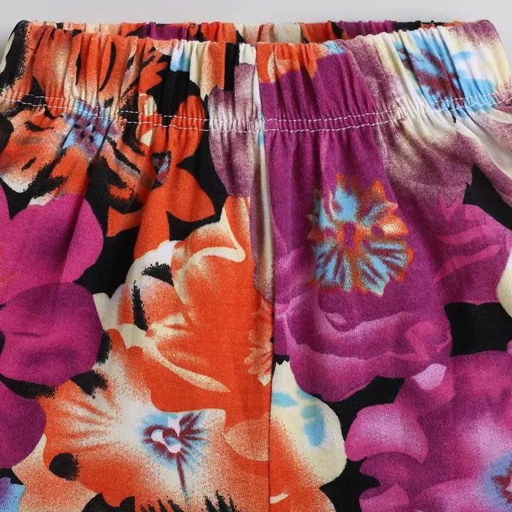 Floral Printed Short