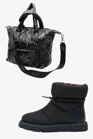 Matte Puff Black Fable Black Matte Puff Black Fable Black