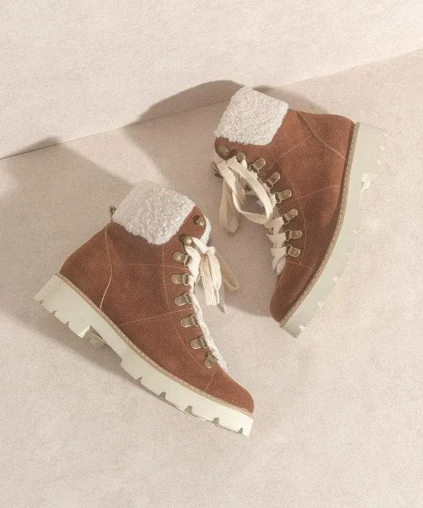 OASIS SOCIETY Aaliyah - Winter Ankle Bootie, 2 Colors
