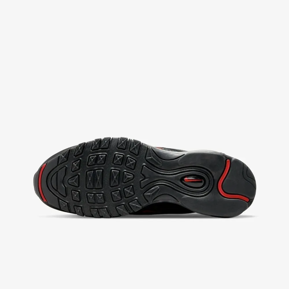 Original Nike Air Max 97 &#39;Bred&#39; Unisex Black Sports Shoes DV3486-001 Nike Sneaker