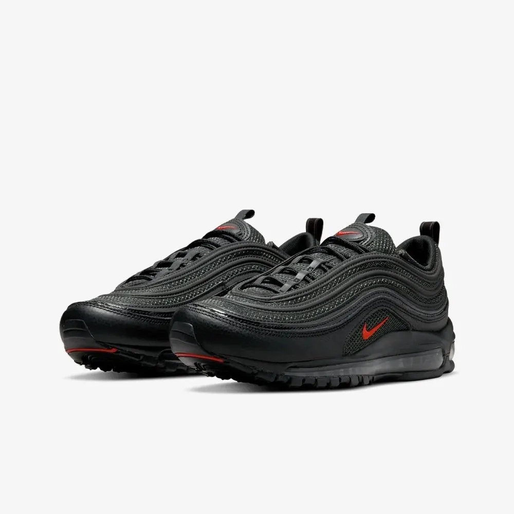 Original Nike Air Max 97 &#39;Bred&#39; Unisex Black Sports Shoes DV3486-001 Nike Sneaker
