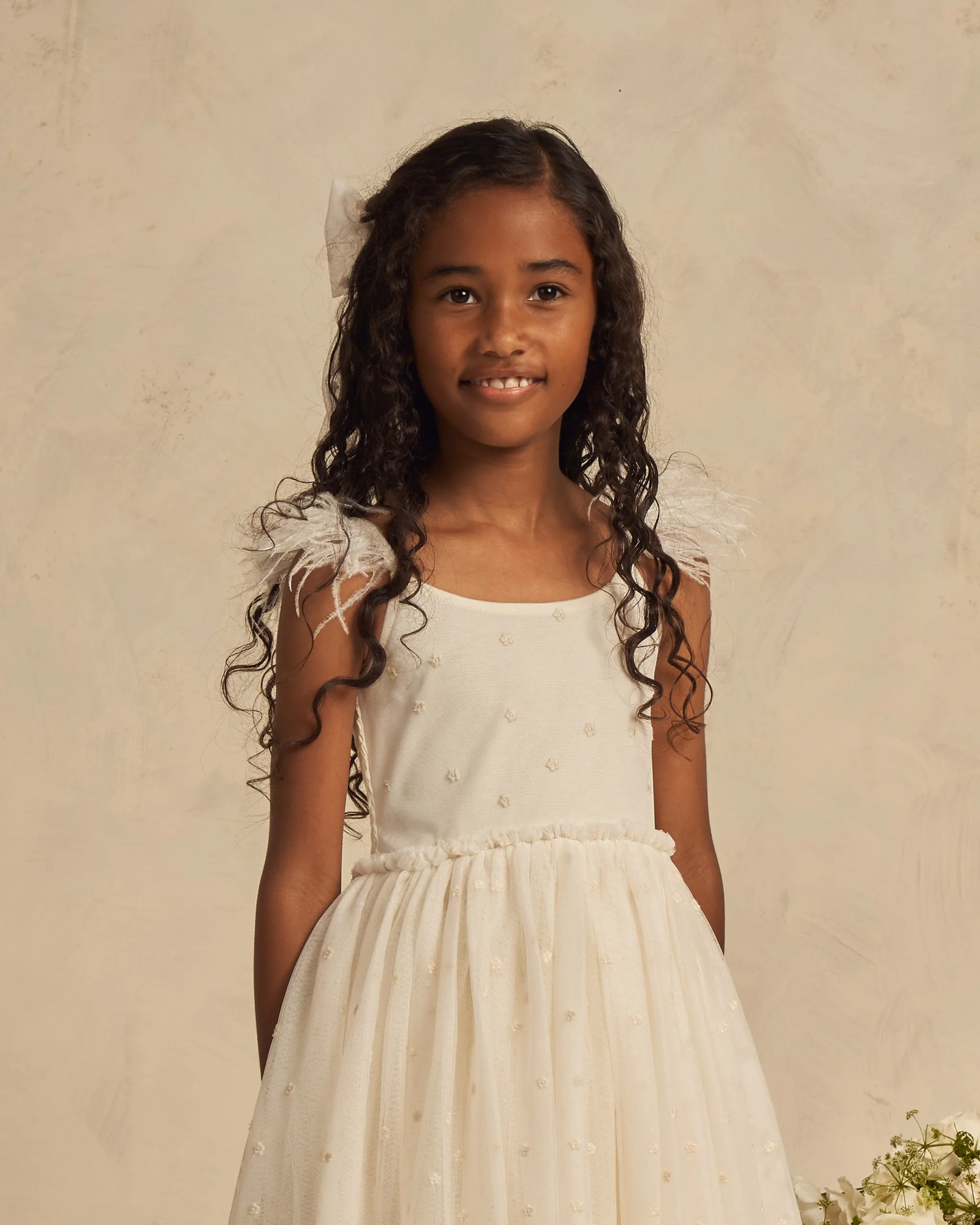 Poppy Dress, Ivory