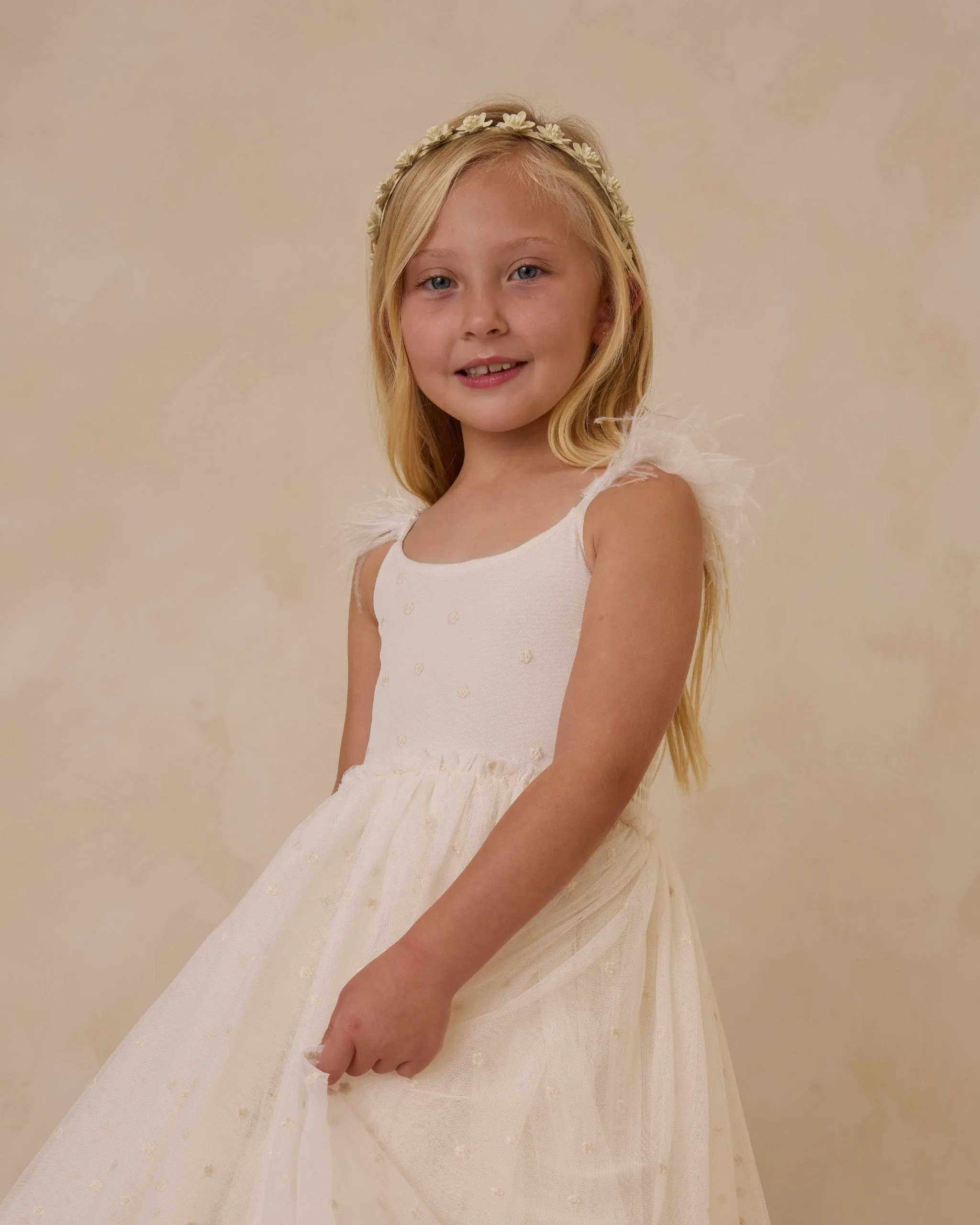 Poppy Dress, Ivory