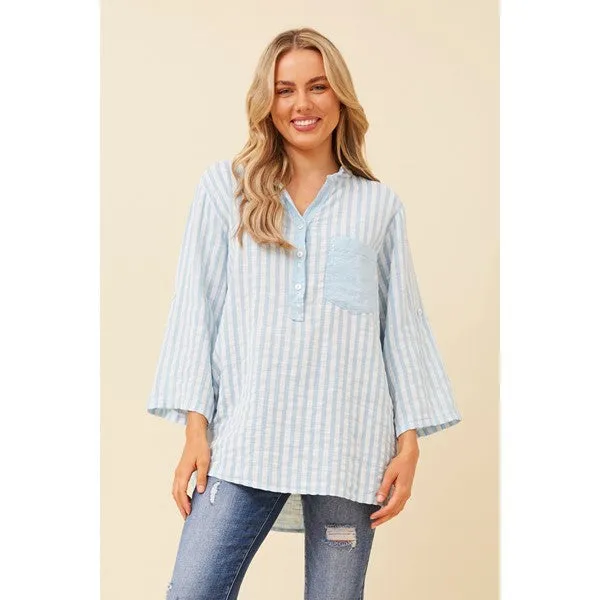 ROSETTA STRIPE TOP