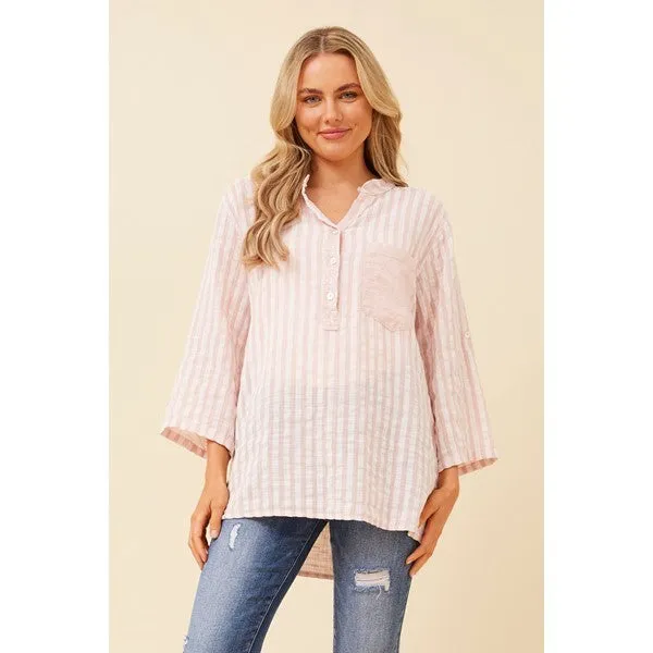 ROSETTA STRIPE TOP