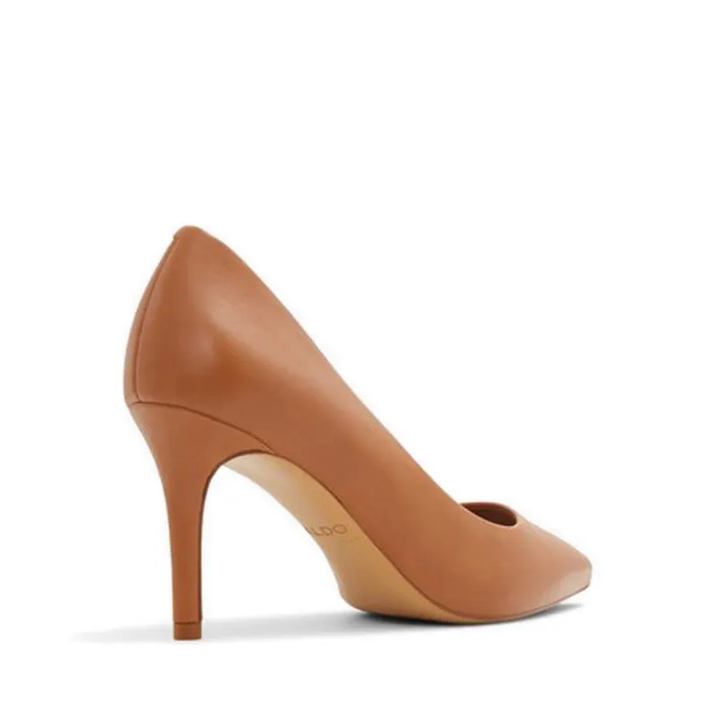 Sereniti Women's Pump Stiletto Heel - Medium Brown