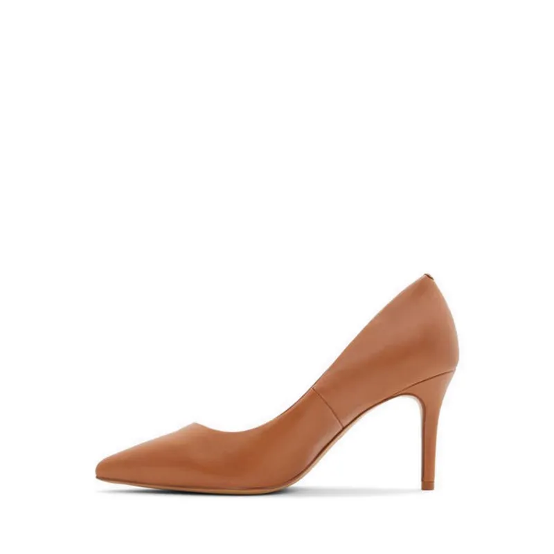 Sereniti Women's Pump Stiletto Heel - Medium Brown