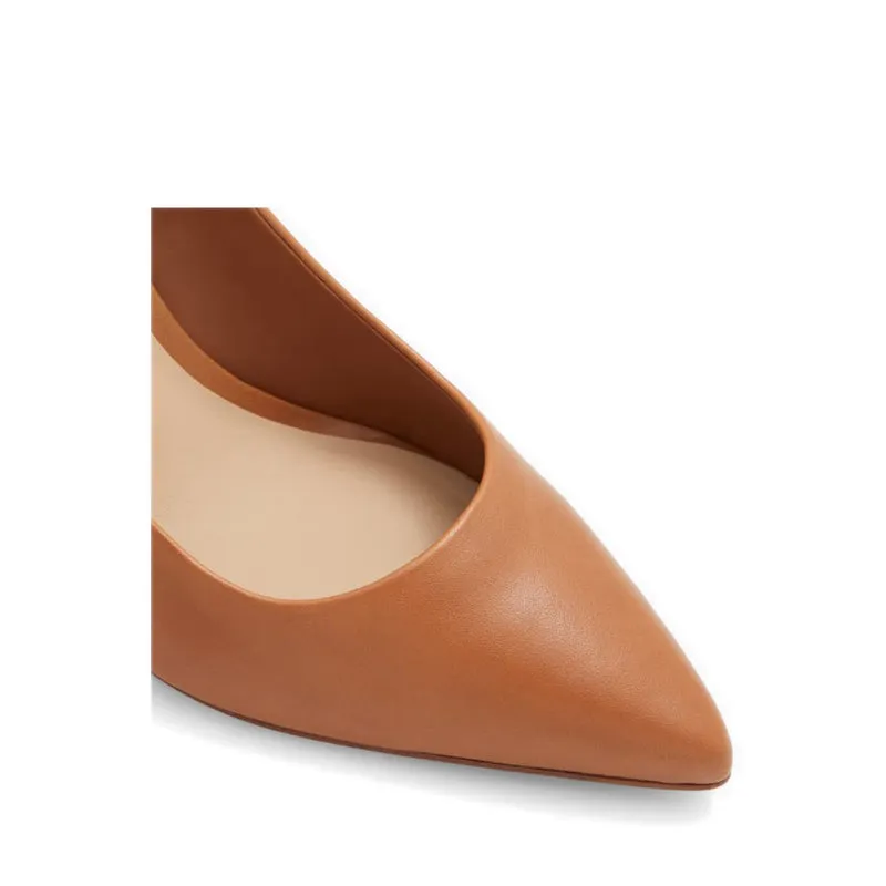 Sereniti Women's Pump Stiletto Heel - Medium Brown