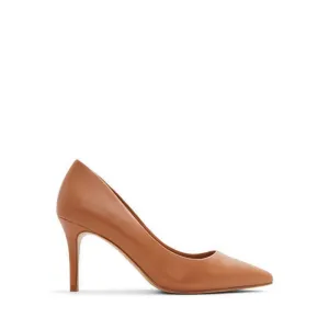 Sereniti Women's Pump Stiletto Heel - Medium Brown