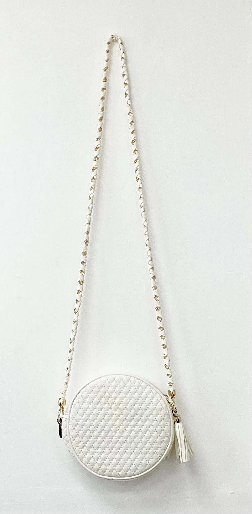 The Circle Bag In White