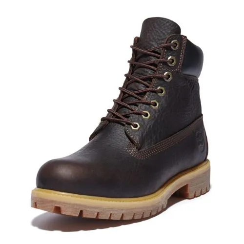 Timberland PREMIUM 6 IN WATERPROOF BOOT Men’s - DK BROWN FULL GRAIN