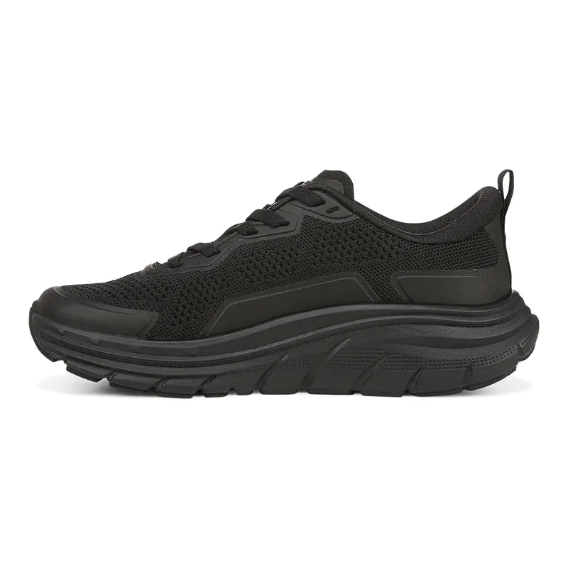 Walk Max Lace up Sneaker - Black