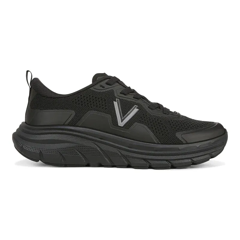 Walk Max Lace up Sneaker - Black