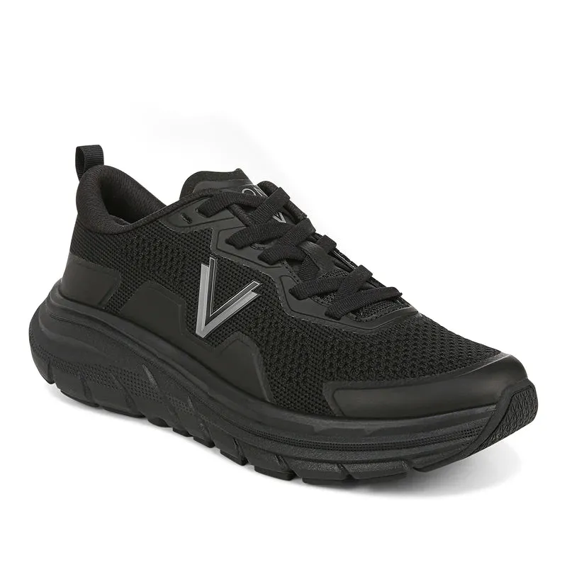 Walk Max Lace up Sneaker - Black