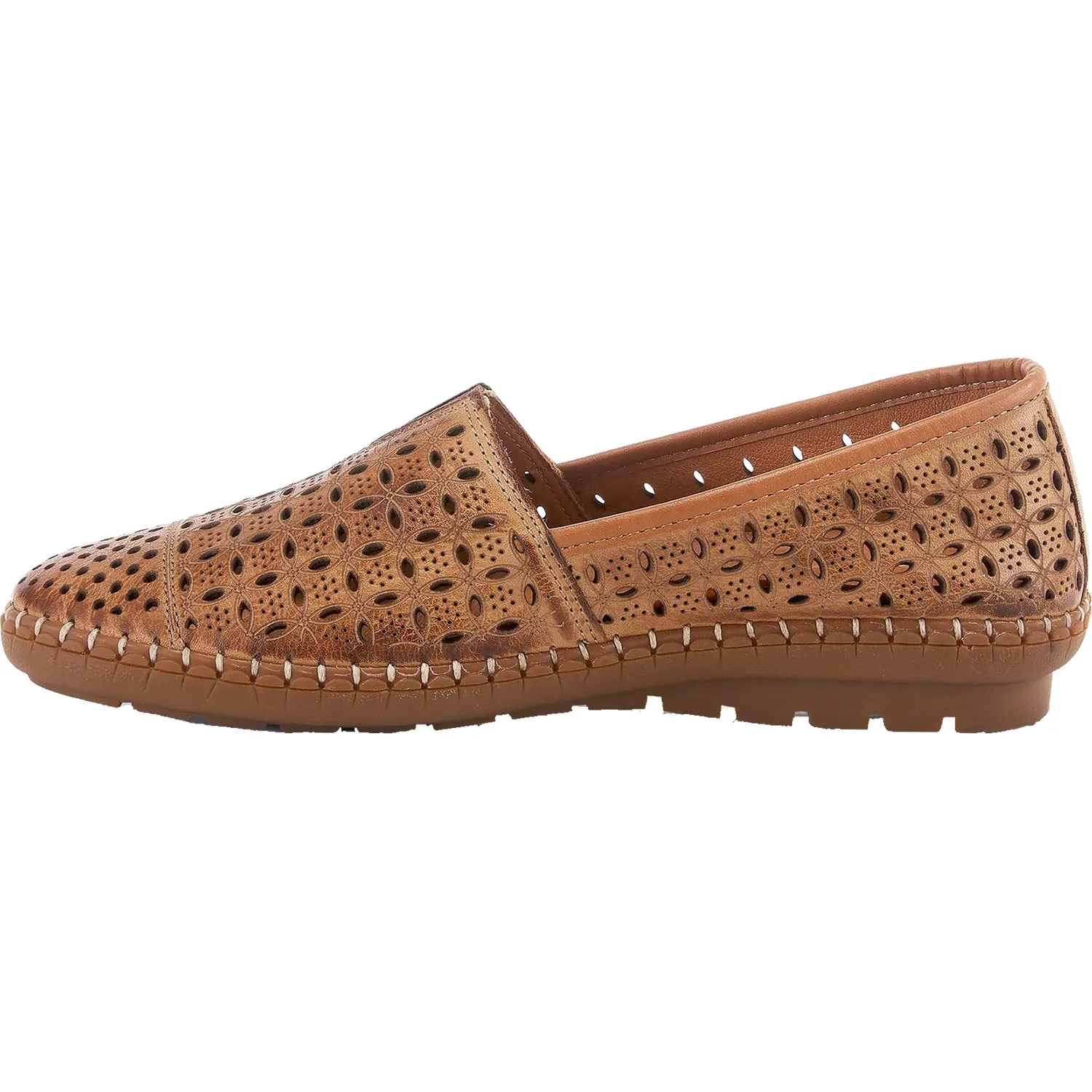 Women's Spring Step Oralis Brown Leather